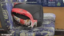 ロシアの無人機がバスを攻撃　4人死亡　ウクライナ南部へルソン
