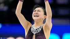 坂本花織が金メダルで有終の美！自己ベスト更新＆4度目V　最高のフィナーレに涙、千葉百音が銀で日本勢19年ぶりワンツー