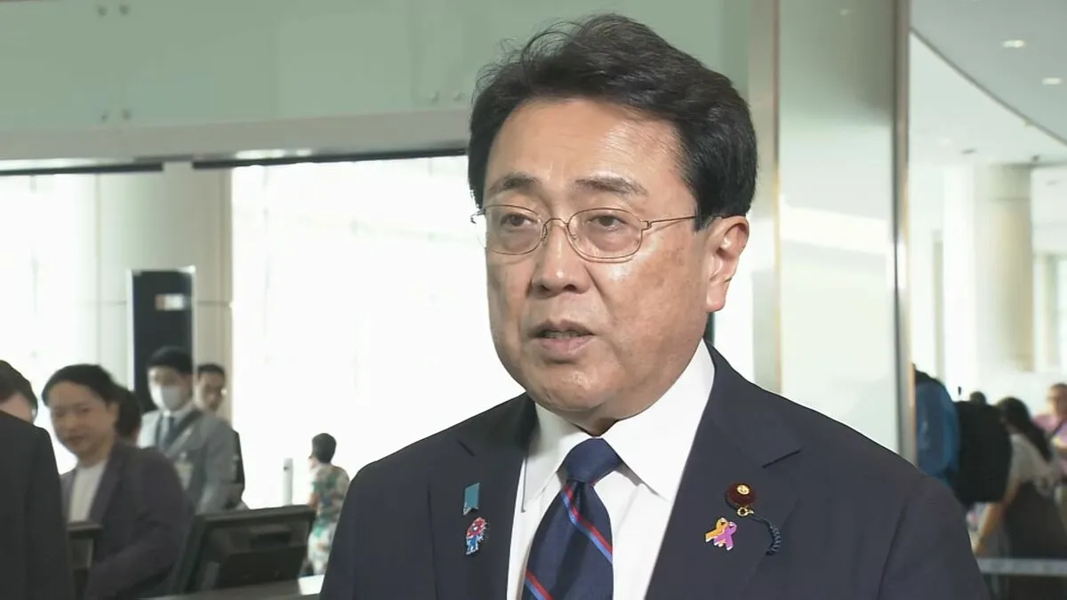 赤沢大臣 自動車関税引き上げについて「交渉まとまれば日本は特別扱い」 4週連続6回目の交渉へ出発