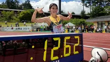 中島ひとみが日本新記録、12秒62を予選でいきなりマーク、福部真子の記録を2年ぶりに更新【陸上・富士北麓ワールドトライアル】