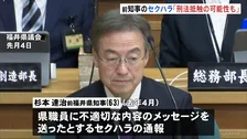 1000通の“不適切メッセージ”には性的な表現用いたものも… セクハラで辞職の杉本前福井県知事の問題行為には「刑法に抵触の可能性も」