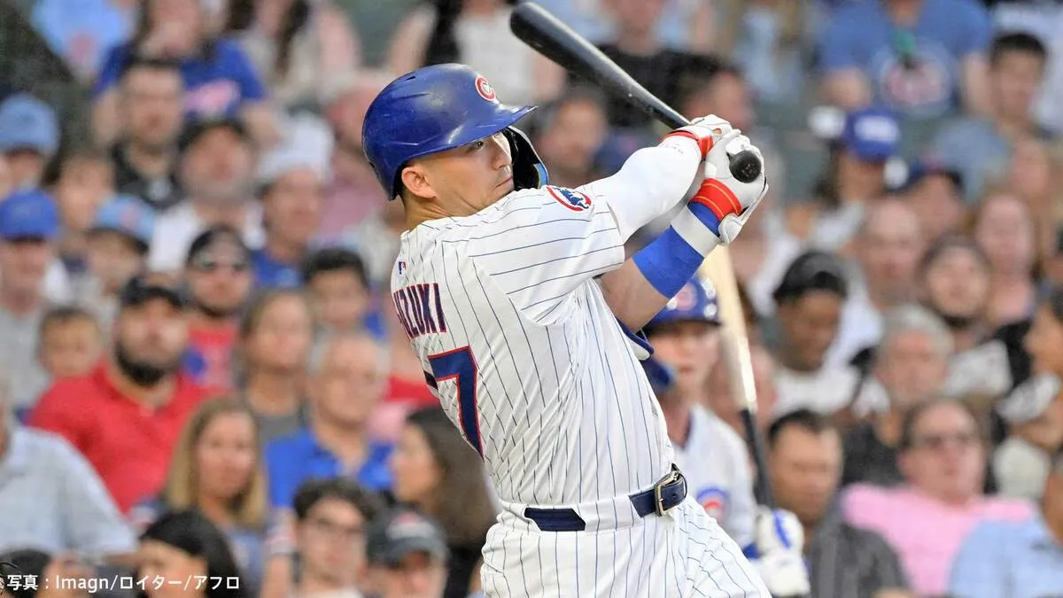鈴木誠也、MLB打点トップに浮上！自己最多にあと1打点の「73」 2打席連続タイムリーで逆転勝利導く、今永3被弾も今季5勝目