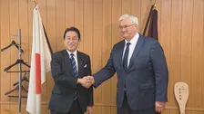岸田元総理がウクライナ外相と会談、支援続ける考え伝える