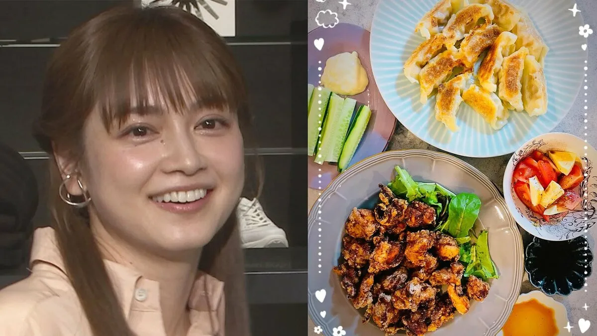 【 平愛梨 】　「よし！炊飯器とママどっちが勝つかやってみるね」　子どもたちの為に　大急ぎで料理