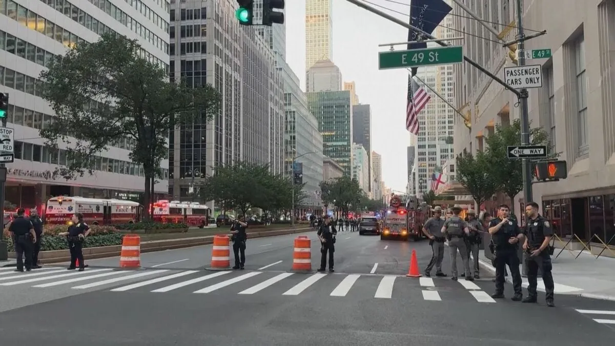 NY中心部での乱射事件　容疑者はNFL本部に向かおうとしていたか