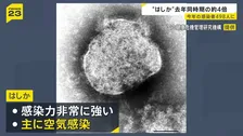 今年の「はしか」感染者数498人 去年の同時期の約4倍に　感染後10日ほどで発熱や発疹の症状　上野厚労大臣「必要に応じワクチン接種の検討を」