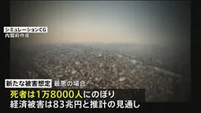 首都直下地震の新たな被害想定　死者1万8000人　経済被害は83兆円と推計か　年内にも公表へ
