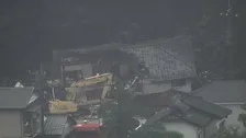 栃木・足利市の土砂崩れ　倒壊の住宅で男性発見も死亡確認