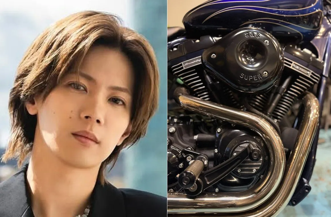【 Number_i・神宮寺勇太 】　愛車ハーレーのショットに　ファン反響　「ジンくんの愛車❤　カッコ良すぎ」「バイクへの愛を感じますね❤」
