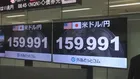 【速報】円安進行　円相場1ドル＝160円台に迫る　過去最大額の介入も効果は1か月