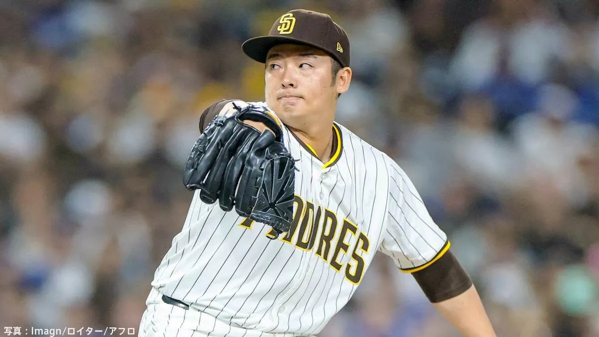 パドレス松井裕樹、好リリーフで雄叫び　大谷翔平をスライダー斬り、節目のメジャー通算100奪三振に到達