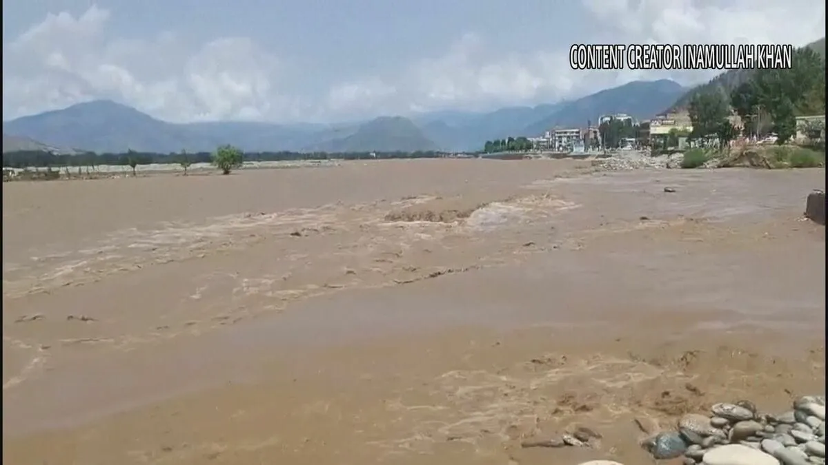 パキスタンで大雨の被害拡大　過去24時間で54人が死亡