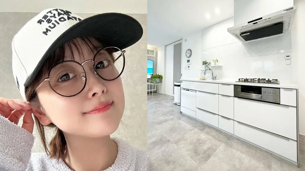 【 鈴木奈々 】　「キッチンをリフォームしました！」「壁付けキッチンにしたらすごく広くなりました！」　投稿写真にファン反響　「素敵なキッチンですね」「レストランの厨房みたい」