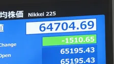 【速報】日経平均、一時1500円値下がり　日本の長期金利3％上昇など世界的な金利上昇が今後の企業業績に及ぼす影響に警戒感