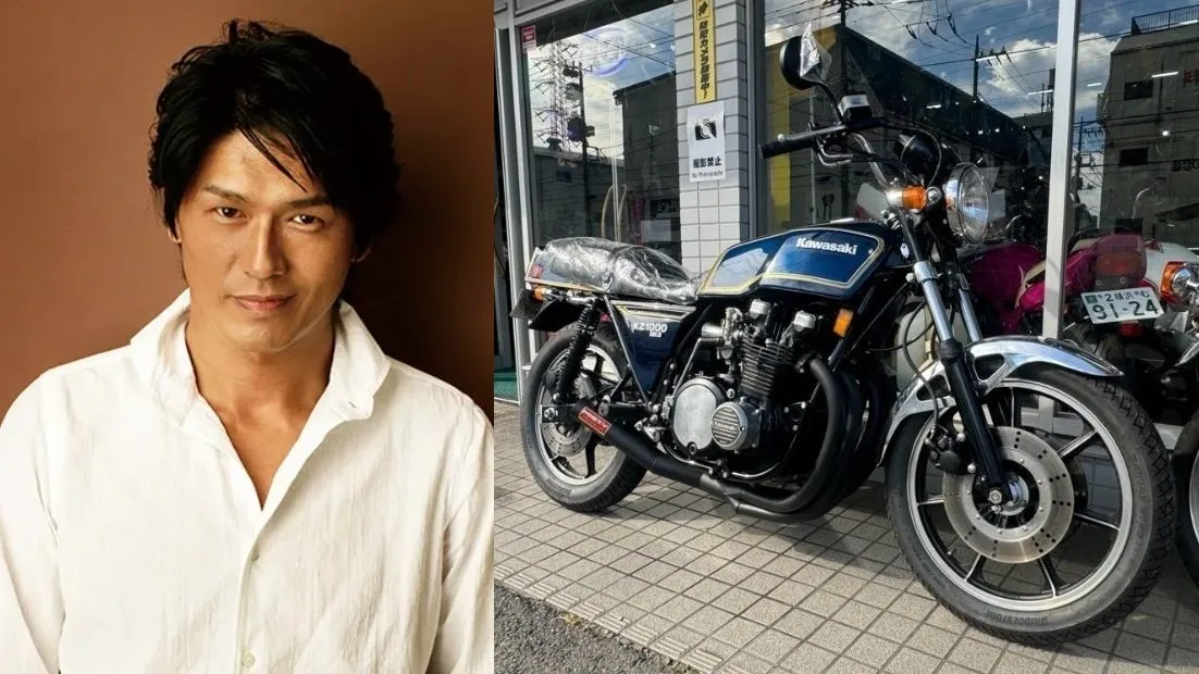 【 高橋克典 】「バイクの日」に愛車を投稿 “組んでからまだ一度も乗れてない” 「Z1000 MKII」の「カクカク」を愛でる　 “暑さが過ぎたらツーリングに”
