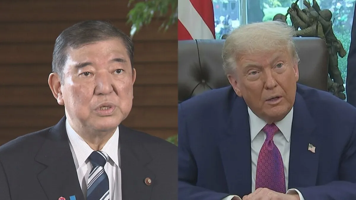 石破総理がトランプ氏と日米首脳電話会談 “トランプ関税”や“中東情勢”めぐり協議
