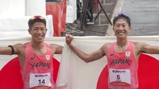 男子マラソン競歩、35歳・勝木隼人が金メダル！スタートから先頭を譲らない圧巻の強さ　2大会ぶりにアジアの頂点に輝く　諏⽅元郁は銅メダルで日本勢W表彰台　【アジア大会】