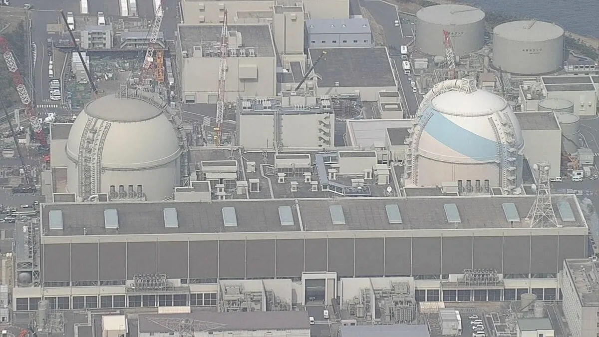 玄海原発上空にドローンと思われる3つの光　九州電力が国に通報するまでの流れについて改善策示す