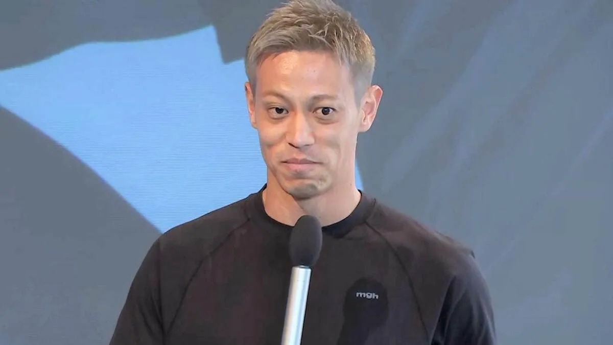 本田圭佑氏が新スポーツブランド「mgh」立ち上げを発表「この言葉がすごく僕自身の支えになってる」