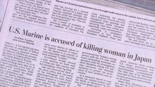 沖縄　米兵逮捕の強盗殺人事件　米メディアも相次いで報道　「日本国内で激しい怒りの声が上がっている」
