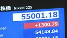 【速報】日経平均株価 一時1300円超上昇
