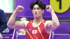 体操男子種目別あん馬 橋本大輝 銅メダル！日本勢2大会連続メダル、完璧な演技で笑顔見せる【アジア大会】