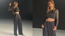 【 工藤静香 】 「腹筋ヤバい　カッコイイ」「腹筋から目が離せないっ！」　バキバキ腹筋のMV撮影カット公開　お茶目なツアー告知にも反響