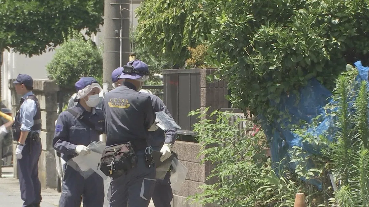 母親（68）を包丁で刺し殺害した疑い 息子（42）逮捕　千葉市花見川区