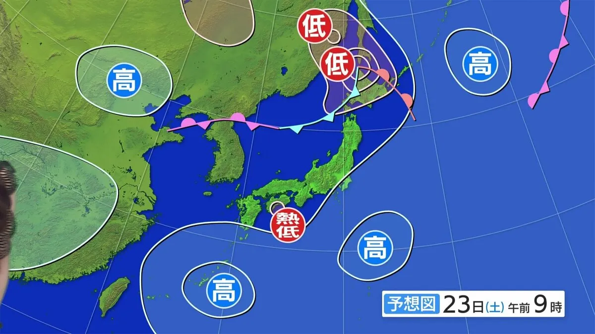 記録的大雨の鹿児島 土砂災害と川の増水に警戒 北海道は朝まで大雨警戒 あす(23日)も全国で危険な暑さ 東京は6日連続猛暑日予想