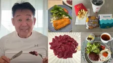 【 花田虎上 】1日3食の 豪快メニュー を公開　“朝ステーキ” から “夜の馬刺し” まで　「パワーチャージ」「元気が出そうです」