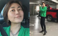 【 氷川きよし 】 「久しぶりにピアスとネックレスつけたー」「ピンヒール履くと気持ち上がるー⤴︎」　オフショット公開