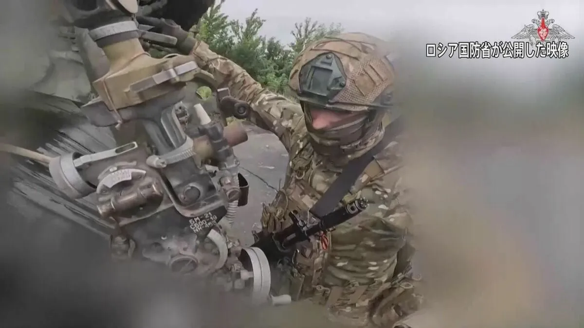 ロシア ウクライナ東部の要衝チャシフヤールを制圧と発表