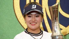 桑木志帆の一文字は“輝”「ゴルフ場でもそれ以外でも輝きたい」全英女子OP優勝後は大好きなLANAのライブへ「今日も行きます！」【日本記者クラブ会見】
