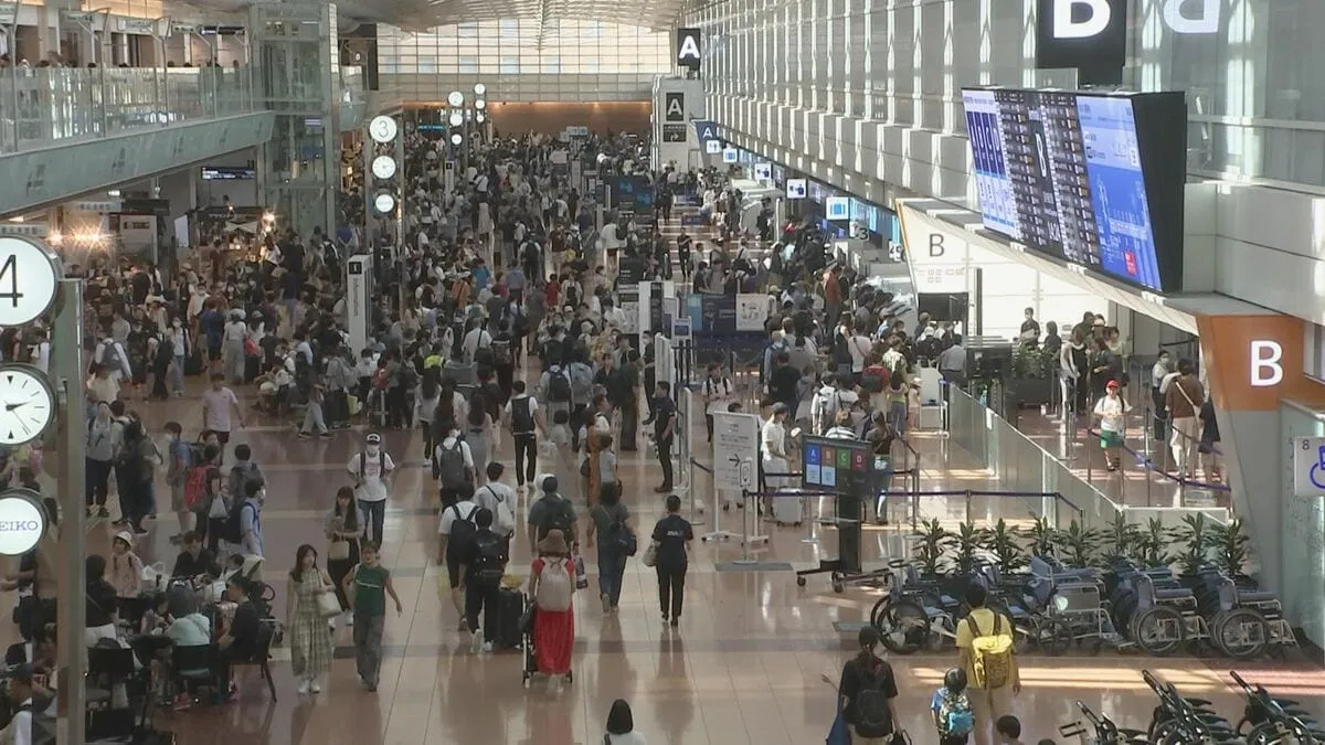 今年の夏休みに海外旅行 去年より20%増加の見通し