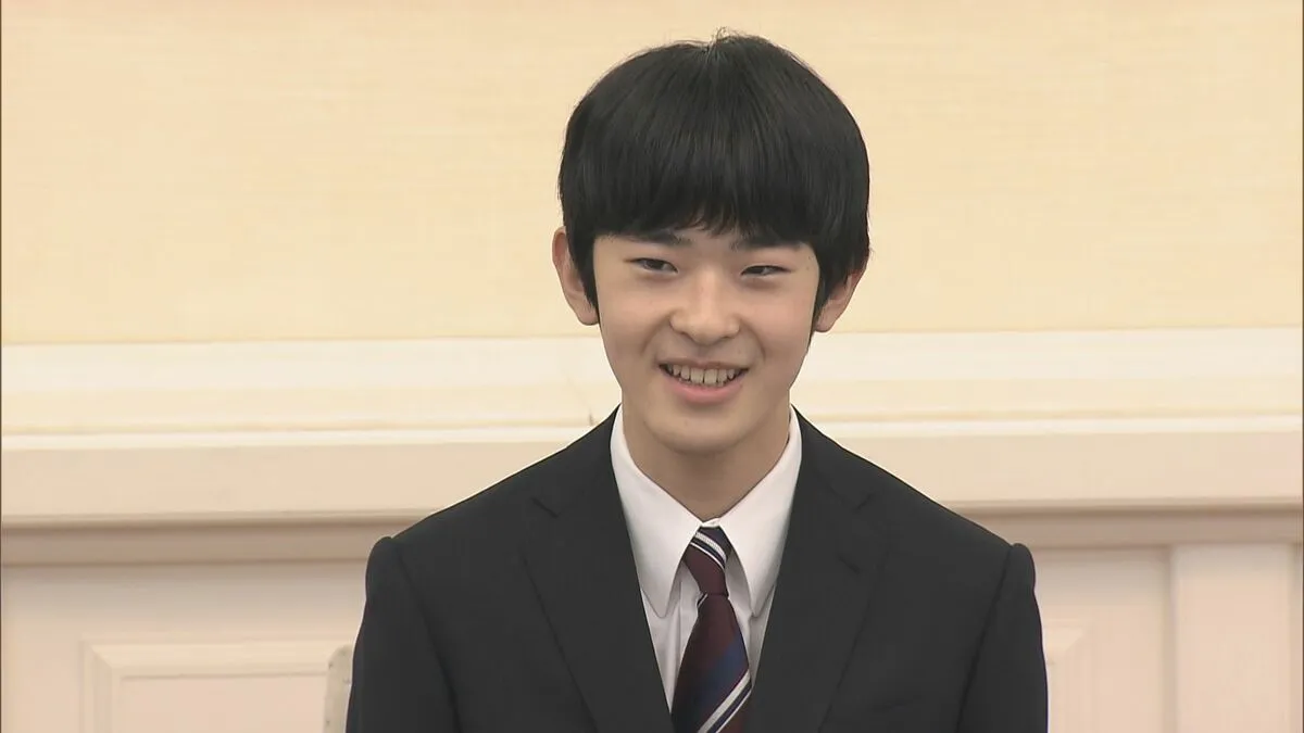 悠仁さま　9月6日に最高位の勲章「大勲位菊花大綬章」の授与が閣議で決定　父・秋篠宮さま以来40年ぶりの成年式実施へ