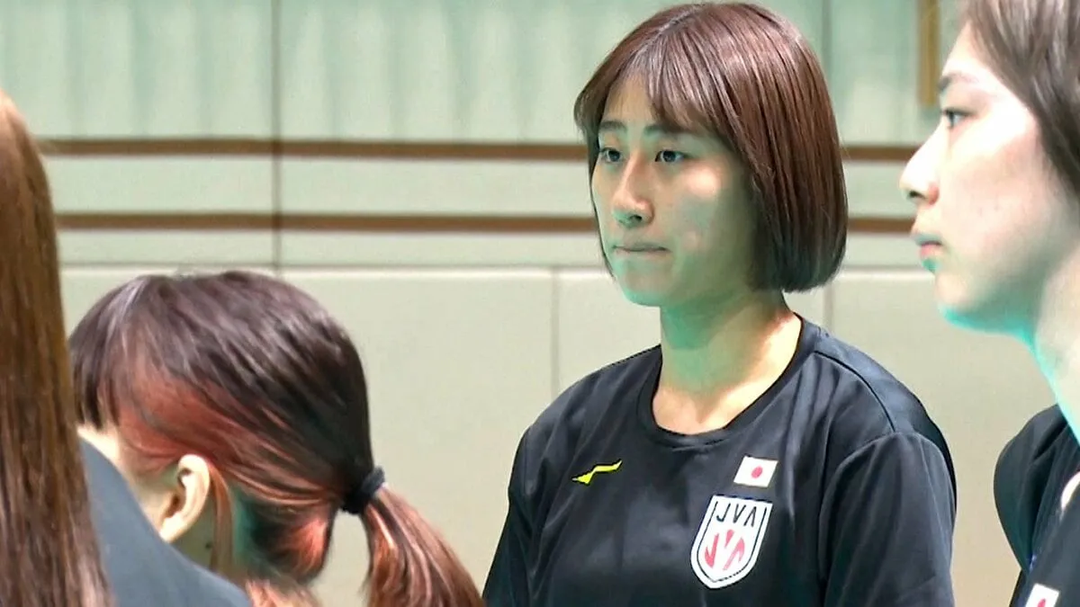秋本美空が代表合宿に初合流「自分がどれだけできるか楽しみ」【バレーボール女子日本代表】