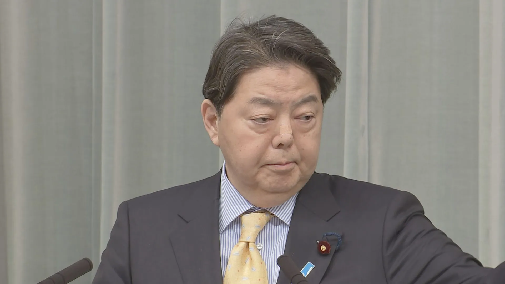 林官房長官、北朝鮮による衛星打ち上げ「今後、強行する可能性ある」