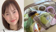 【 上原さくら 】　娘が「38.6℃」の発熱　インフルエンザA型に感染　看病中に “ 神のタイミング ” で届いた豪華フルーツに感激
