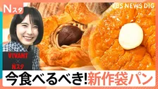 【VIVANT×Nスタ】花岡すみれ参戦！天才ハッカーブルーウォーカーの相棒は実は袋パン！？秋の新作ベスト７を食べまくり調査！【それスタ】