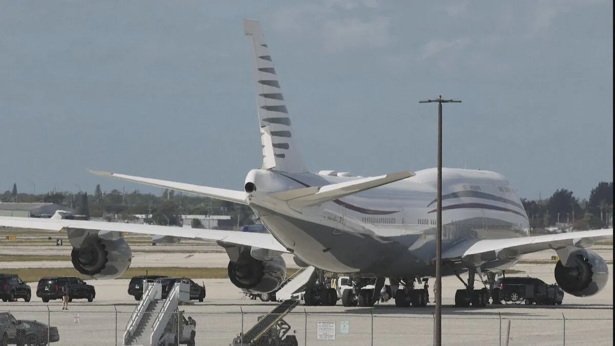 カタールから高級航空機贈与の計画 トランプ氏「申し出は断らない」