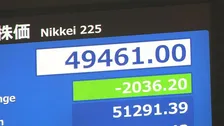 【速報】日経平均株価 一時5万円割りこむ　一時2000円超安　米テック企業が株安で　ソフトバンクGやアドバンテストが大幅下落