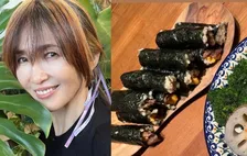 【 工藤静香 】　節分に自家製の　「ミニサイズ恵方巻」を披露　「時間がなかったので、シンプル～笑」