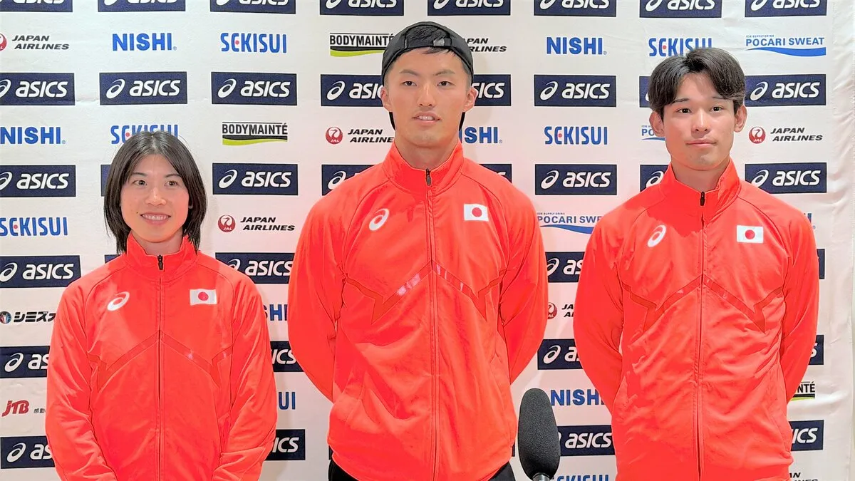 【陸上】栁田大輝「筋力も走りもレベルアップして東京世界陸上の出場権を掴みたい」アジア選手権で金メダルの3人が帰国