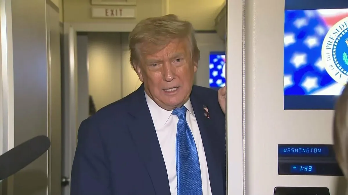 トランプ大統領　イランに“真の終結”を要求　核開発の「完全な放棄を」　「停戦ではない」と強調