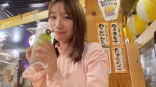 【 柏木由紀 】〝「金魚」というお酒を飲みました〟　ピンクxピンクのほろ酔い視線にフォロワー激萌え「一緒に飲んでる〜、ってなるやつ！」