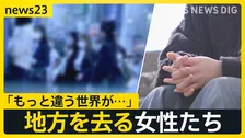 「女が偉そうにするな」「”跡継ぎ”の弟に先にご飯」女性たちが地方を去る理由とは…【news23】