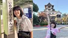 週末旅【 神田愛花 】犬山城＆木曽川で絶景＆グルメ堪能〝信長・秀吉・家康の全員が手にしたお城〟天守閣からご満悦
