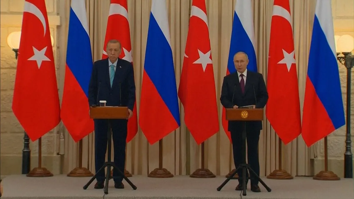 トルコ・エルドアン大統領がプーチン大統領と電話会談「ウクライナとの直接交渉の提案を歓迎」