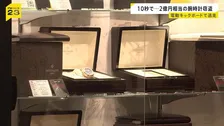 2億円相当の高級腕時計を窃盗…犯行時間“10秒” 「電動キックボードで逃げた」2人組の男の行方は　東京・中野ブロードウェイ【news23】