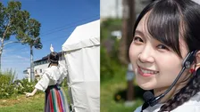 【まなまる】指先にトンボ “貴重な瞬間” 投稿に反響「トンボも止まるいい女」